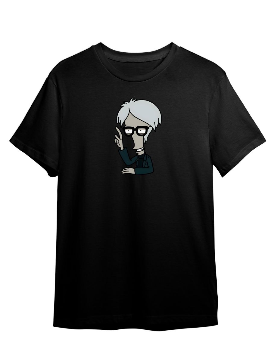 

Футболка унисекс Каждому Своё Американский папаша/American Dad MUAP10 черная XL, Черный, "Американский папаша/American Dad" MUAP10