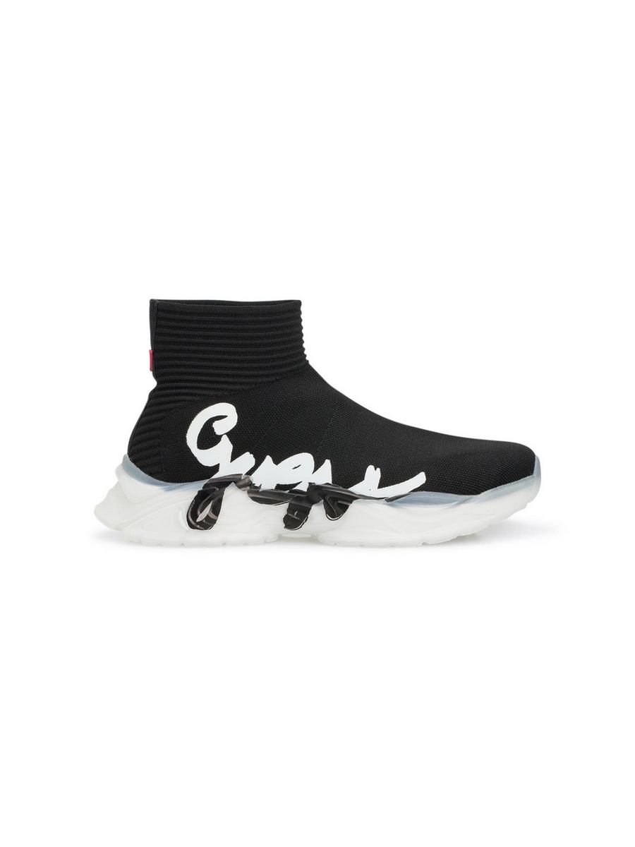 

Кроссовки унисекс Guess 001420276 черные 42 EU, Черный, 001420276