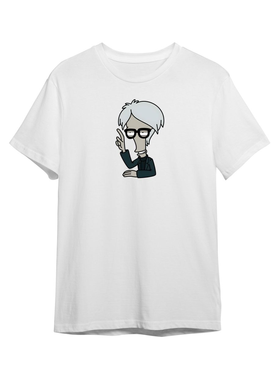 

Футболка унисекс Каждому Своё Американский папаша/American Dad MUAP10 белая 2XL, Белый, "Американский папаша/American Dad" MUAP10