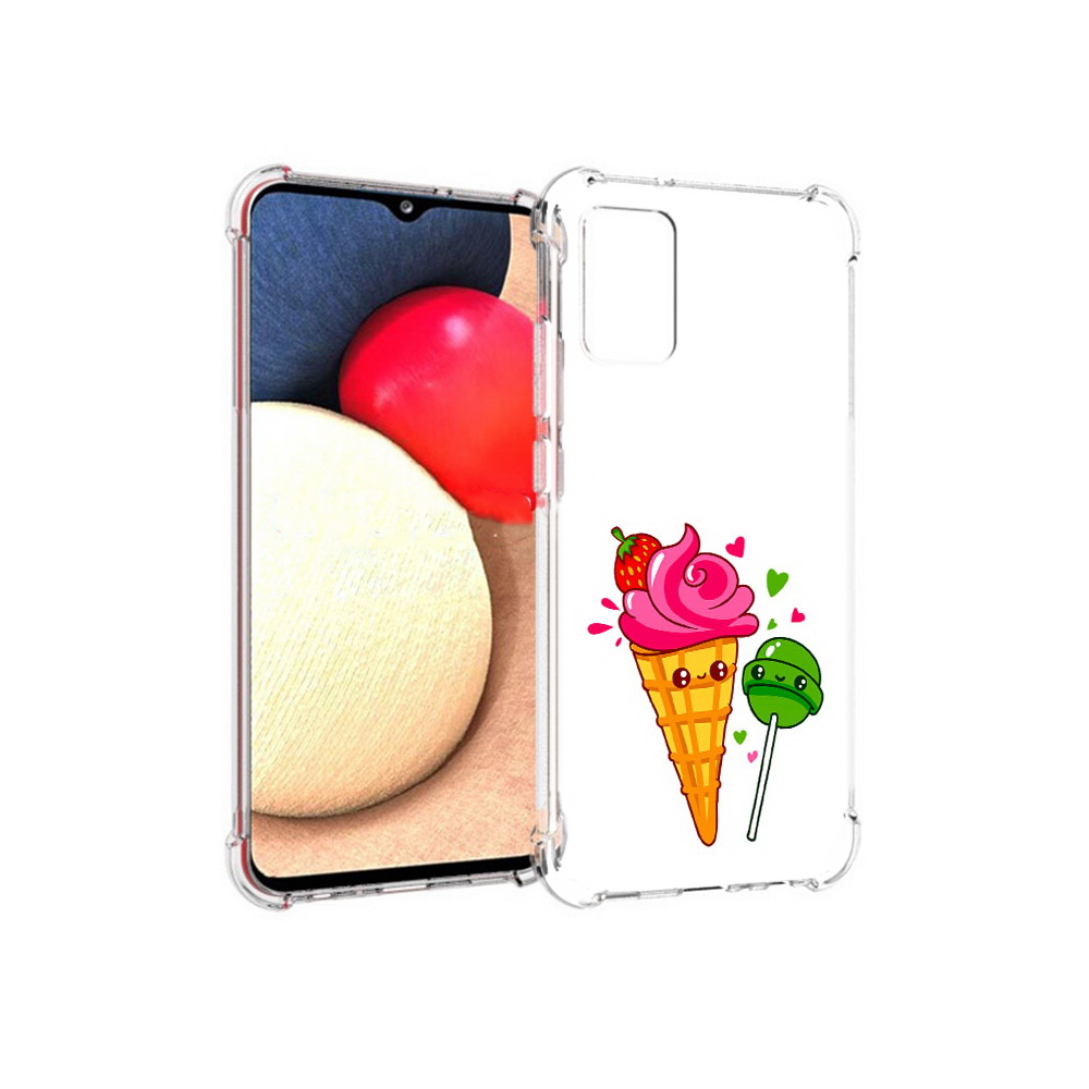 

Чехол MyPads Tocco для Samsung Galaxy A02s Вкусняшки (PT156738.479.45), Прозрачный, Tocco