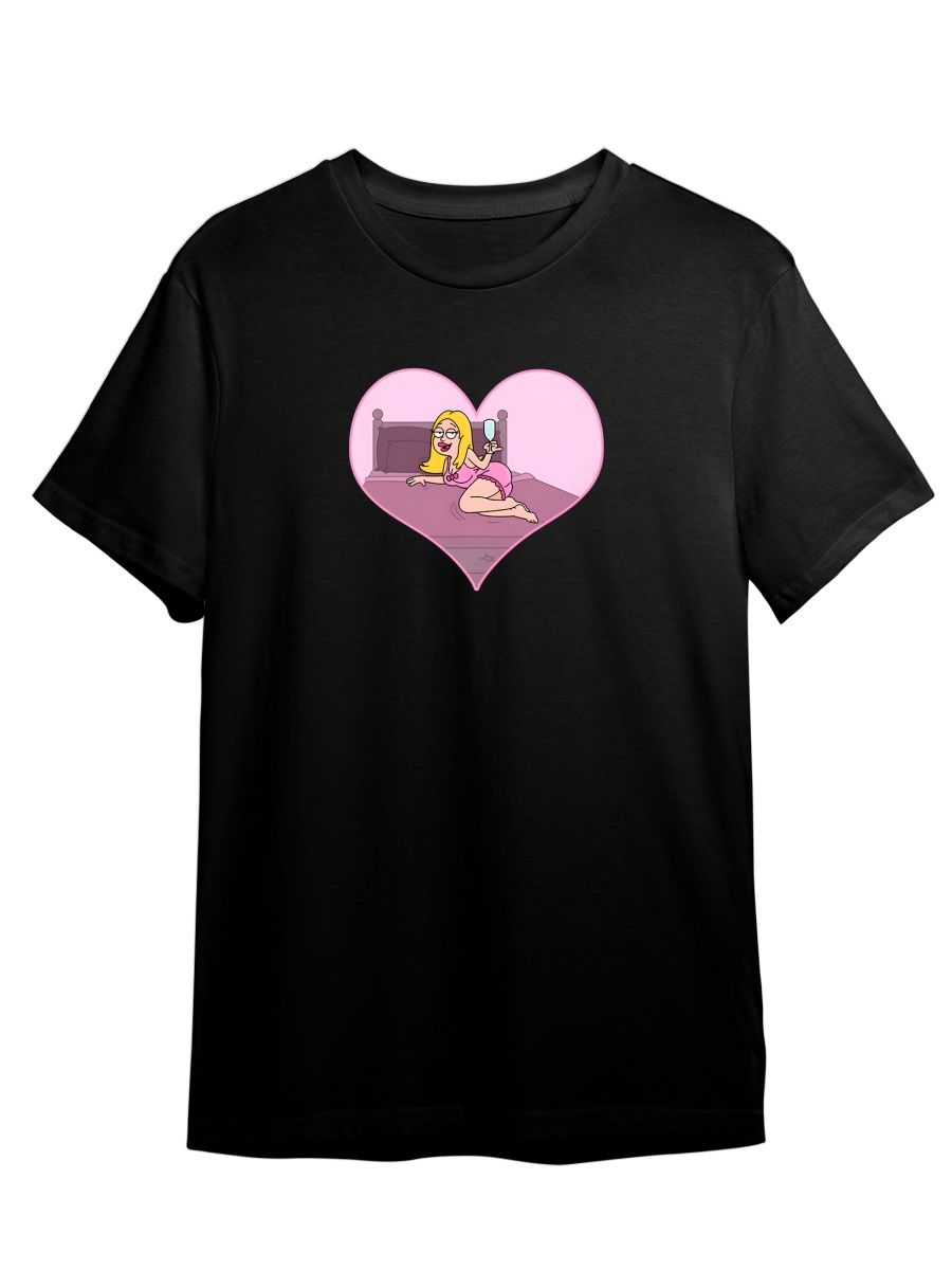 

Футболка унисекс Каждому Своё Американский папаша/American Dad MUAP11 черная L, Черный, "Американский папаша/American Dad" MUAP11