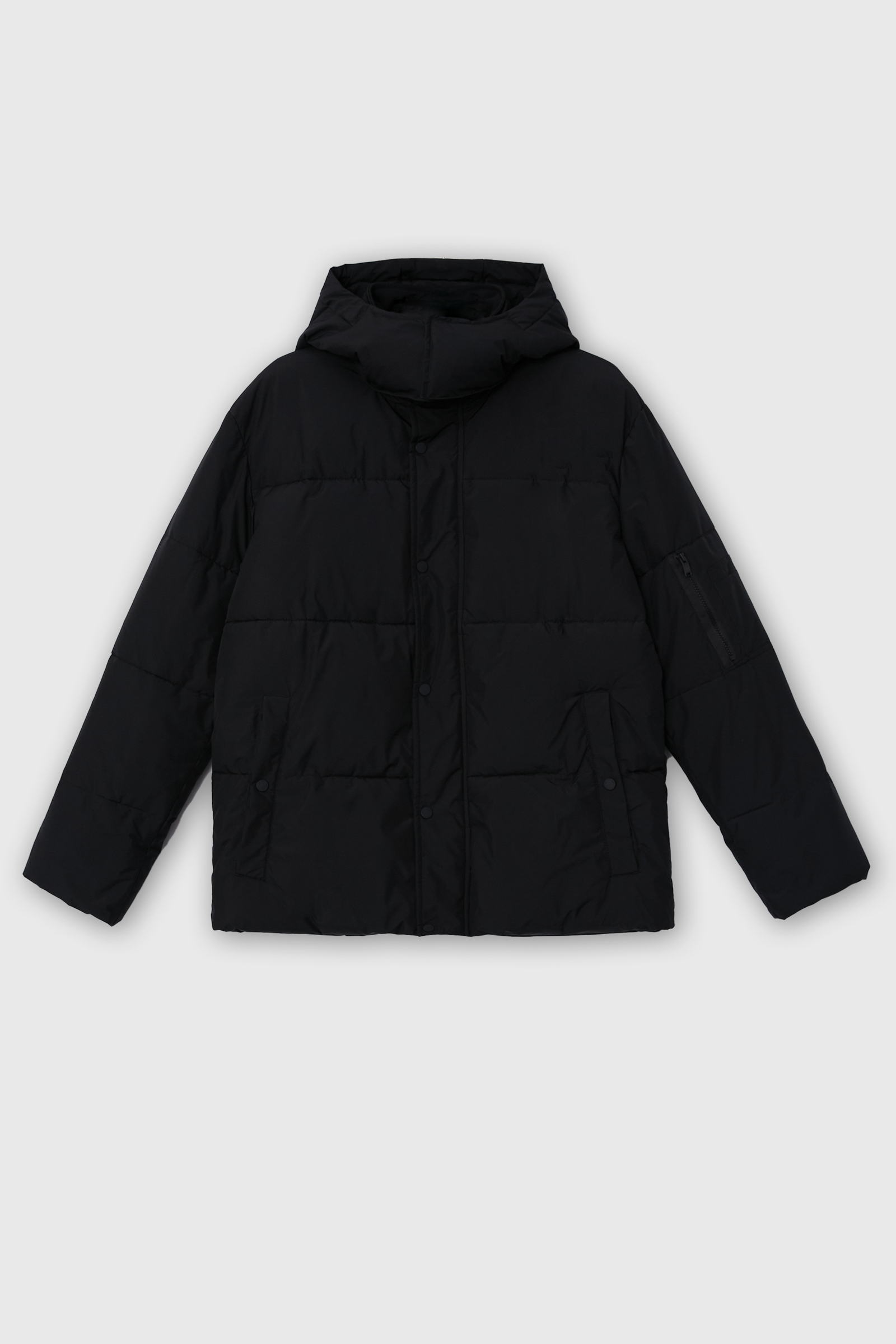 

Куртка мужская Finn Flare FAC22040B черная 4XL, FAC22040B
