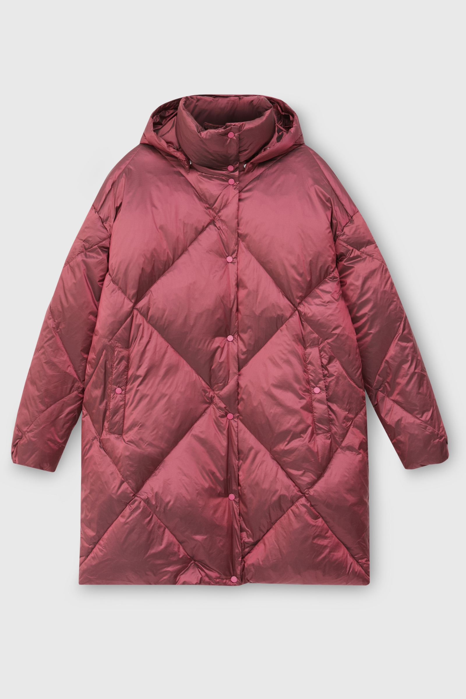 

Куртка женская Finn Flare FAC11096B бордовая 5XL, FAC11096B