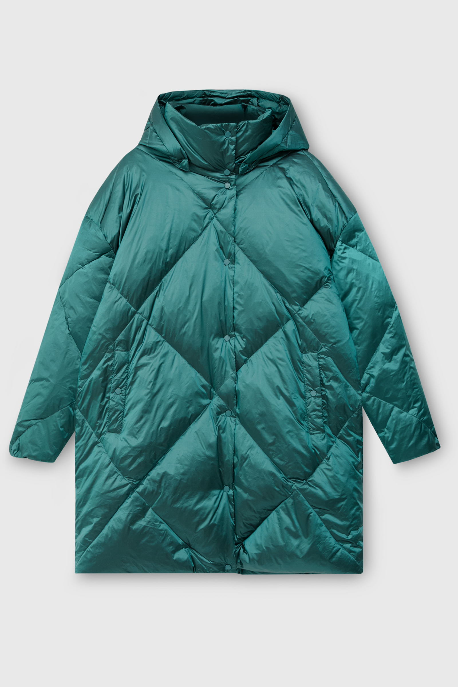 

Куртка женская Finn Flare FAC11096B зеленая 5XL, FAC11096B