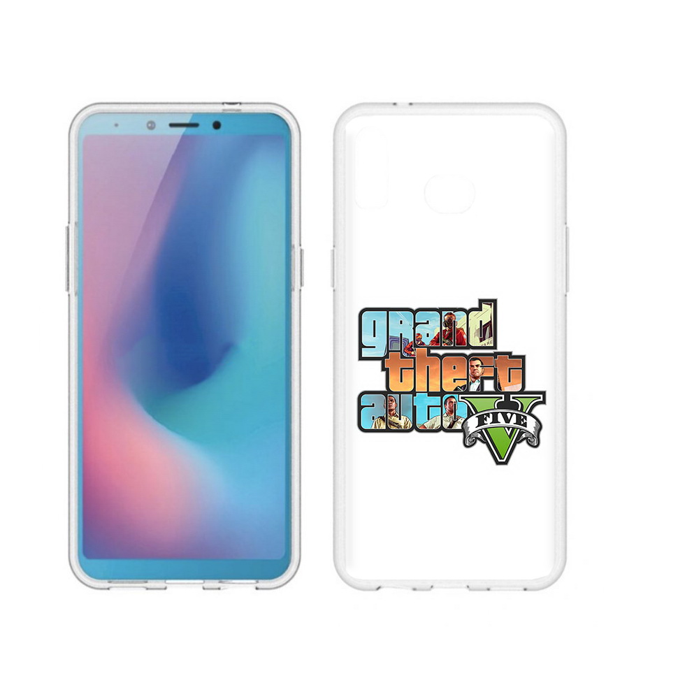 

Чехол MyPads Tocco для Samsung Galaxy A6s ГТА (PT123850.597.52), Прозрачный, Tocco