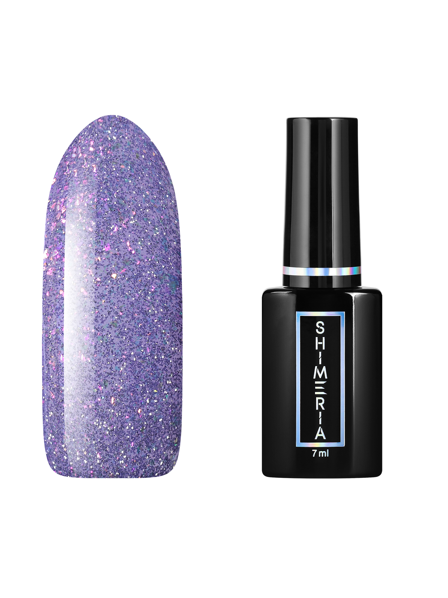 

Гель-лак ruNail Shimeria Diamond №7168, Розовый, Shimeria (ruNail)