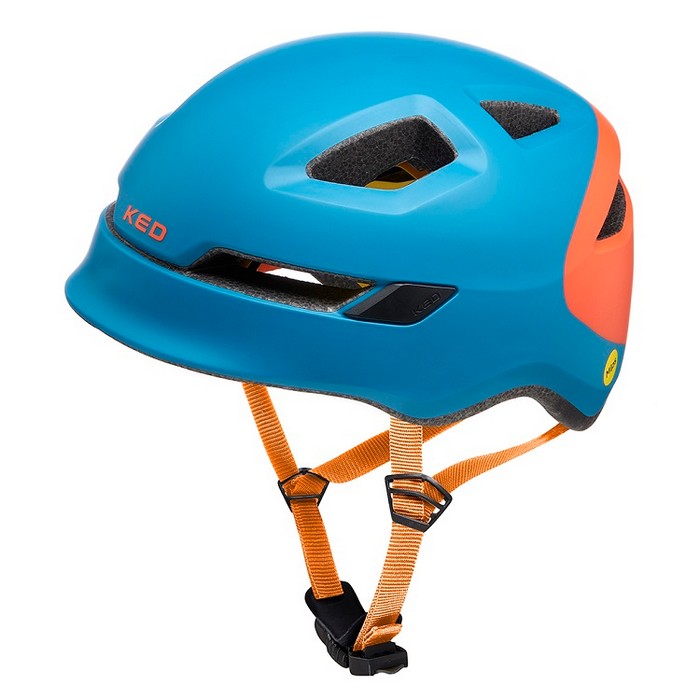 

Велошлем Ked Pop petrol orange