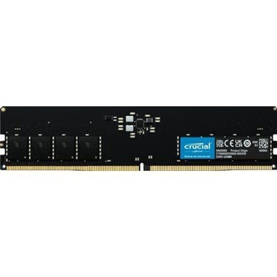 

Оперативная память Crucial 16Gb DDR5 4800MHz (CT16G48C40U5), CT16G48C40U5