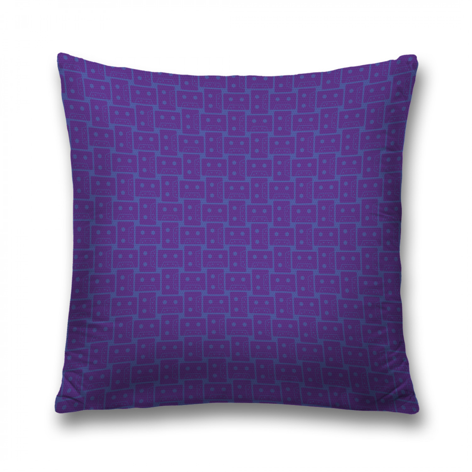 

Наволочка декоративная JoyArty "Геометрические кассеты" на молнии, 45x45 см, Геометрические кассеты