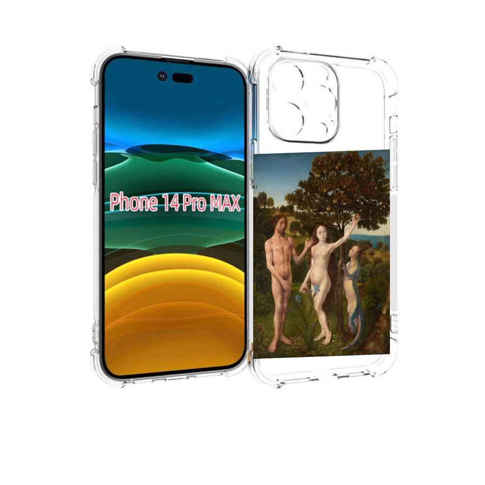 

Чехол MyPads грехопадение для iPhone 14 Pro Max, Прозрачный, Tocco