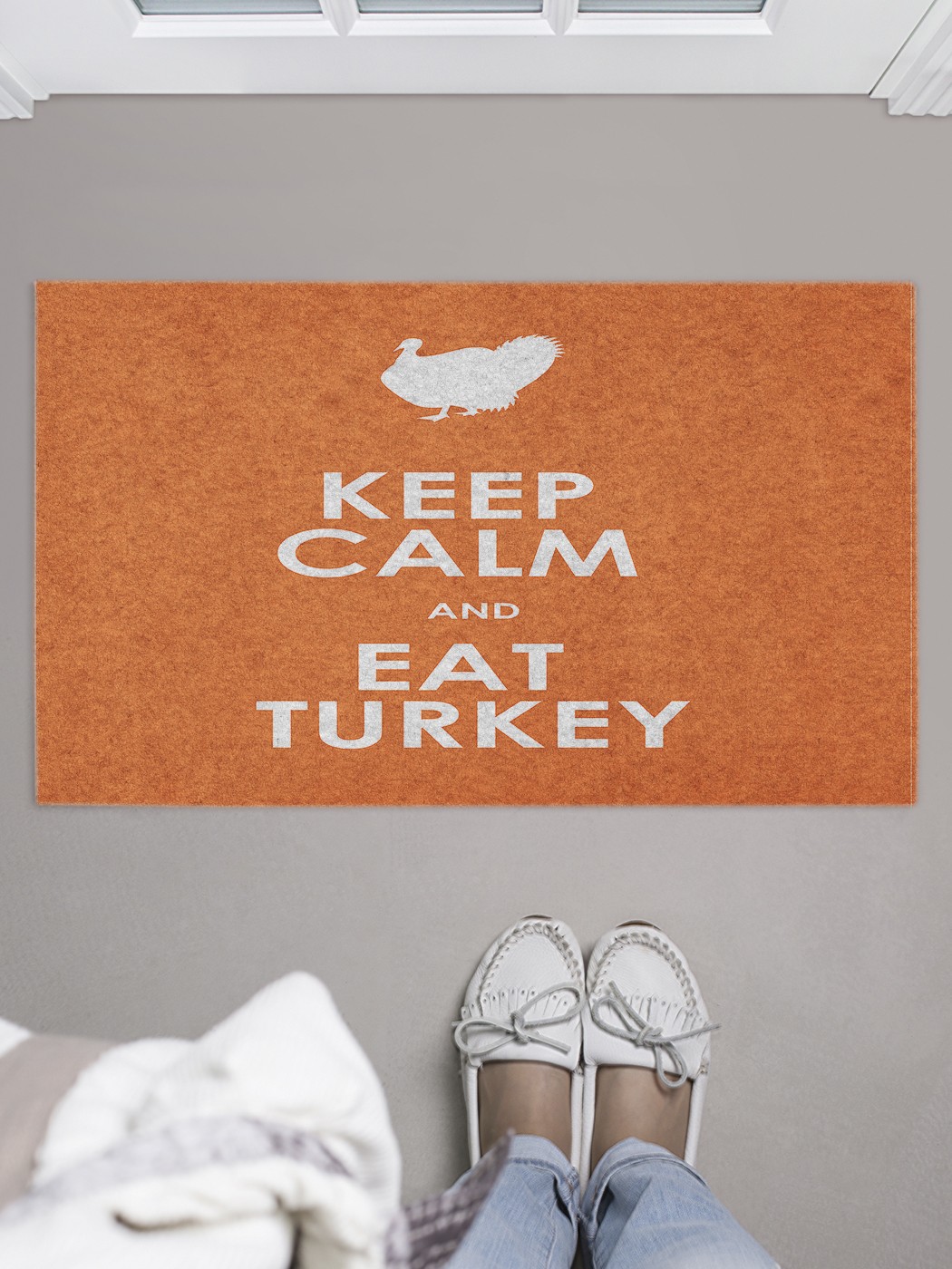 

Придверный коврик в прихожую для обуви, на резиновой основе, 75x45 см door_41561 JoyArty