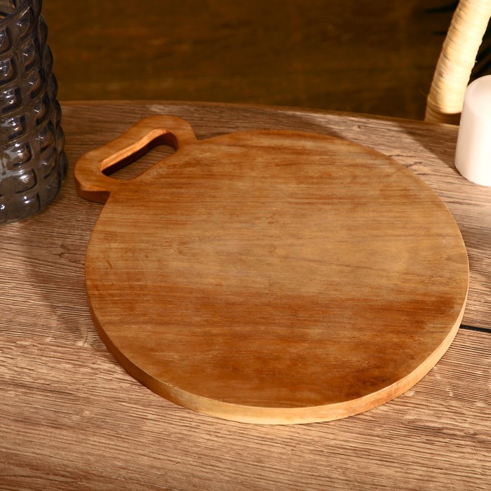 

Доска разделочная 35х30х2 см, тиковое дерево, Indonesian style