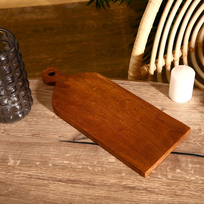 

Доска разделочная 40х15х2 см, тиковое дерево, Indonesian style