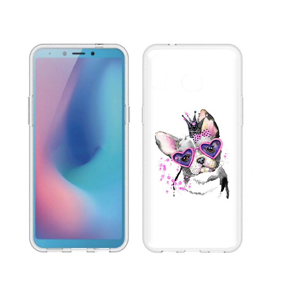 

Чехол MyPads Tocco для Samsung Galaxy A6s принцесса (PT123850.597.558), Прозрачный, Tocco