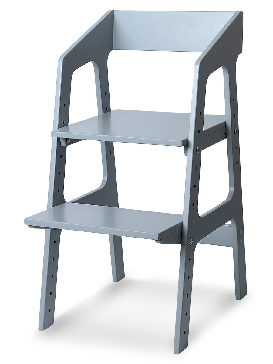 фото Растущий стул alpika brand egoza, серый