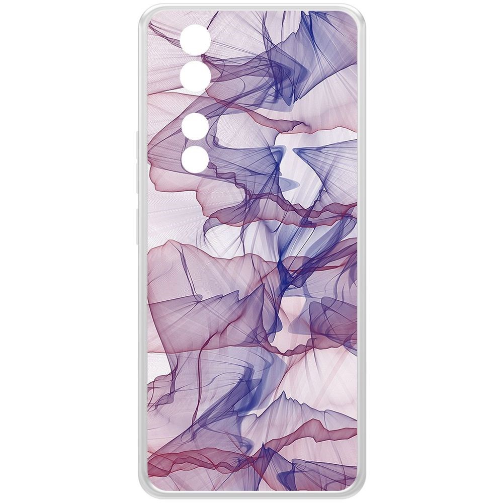 

Чехол-накладка Krutoff Clear Case Абстракт 15 для Honor 90, Прозрачный