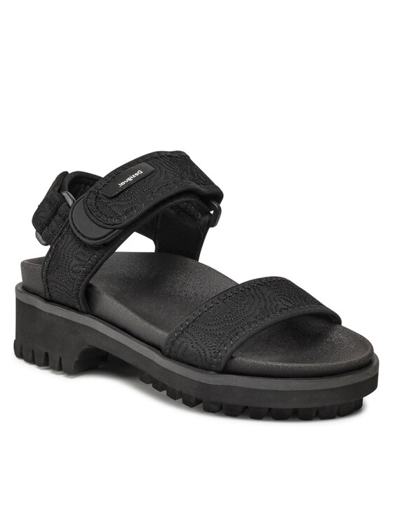 

Сандалии Track Sandal Daisy 22SSHA09 Desigual Черный 40 EU, Track Sandal Daisy 22SSHA09