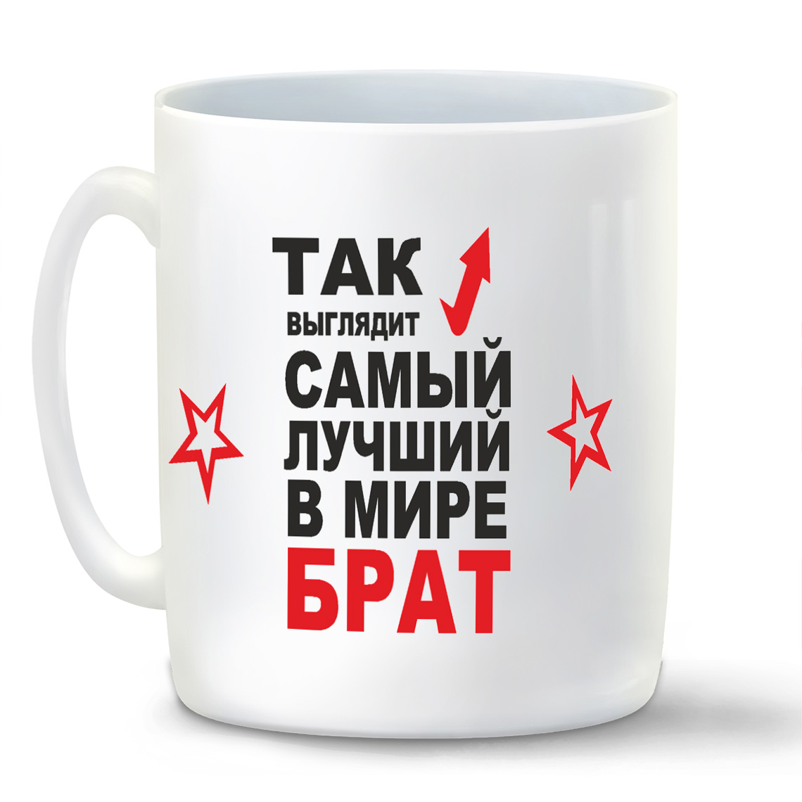 

Кружка CoolPodarok Так выглядит самый лучший в мире брат