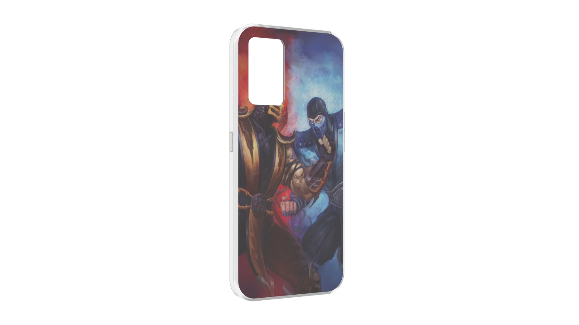 

Чехол задняя-панель-накладка-бампер MyPads Mortal Kombat art для Oppo K10 4G противоуда..., Прозрачный, Tocco