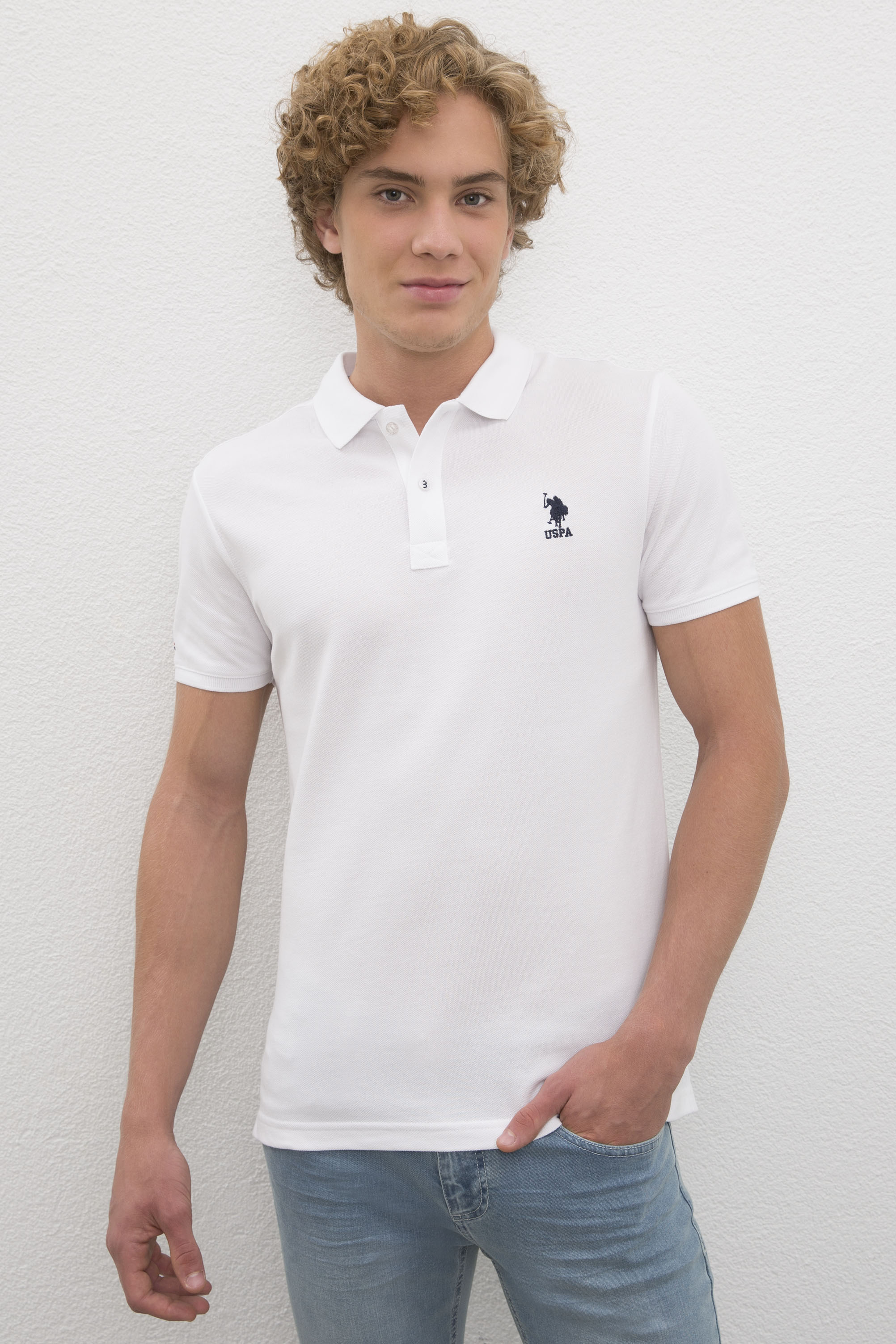 

Футболка мужская U.S. POLO Assn. G081SZ0110TP20 белая L, G081SZ0110TP20