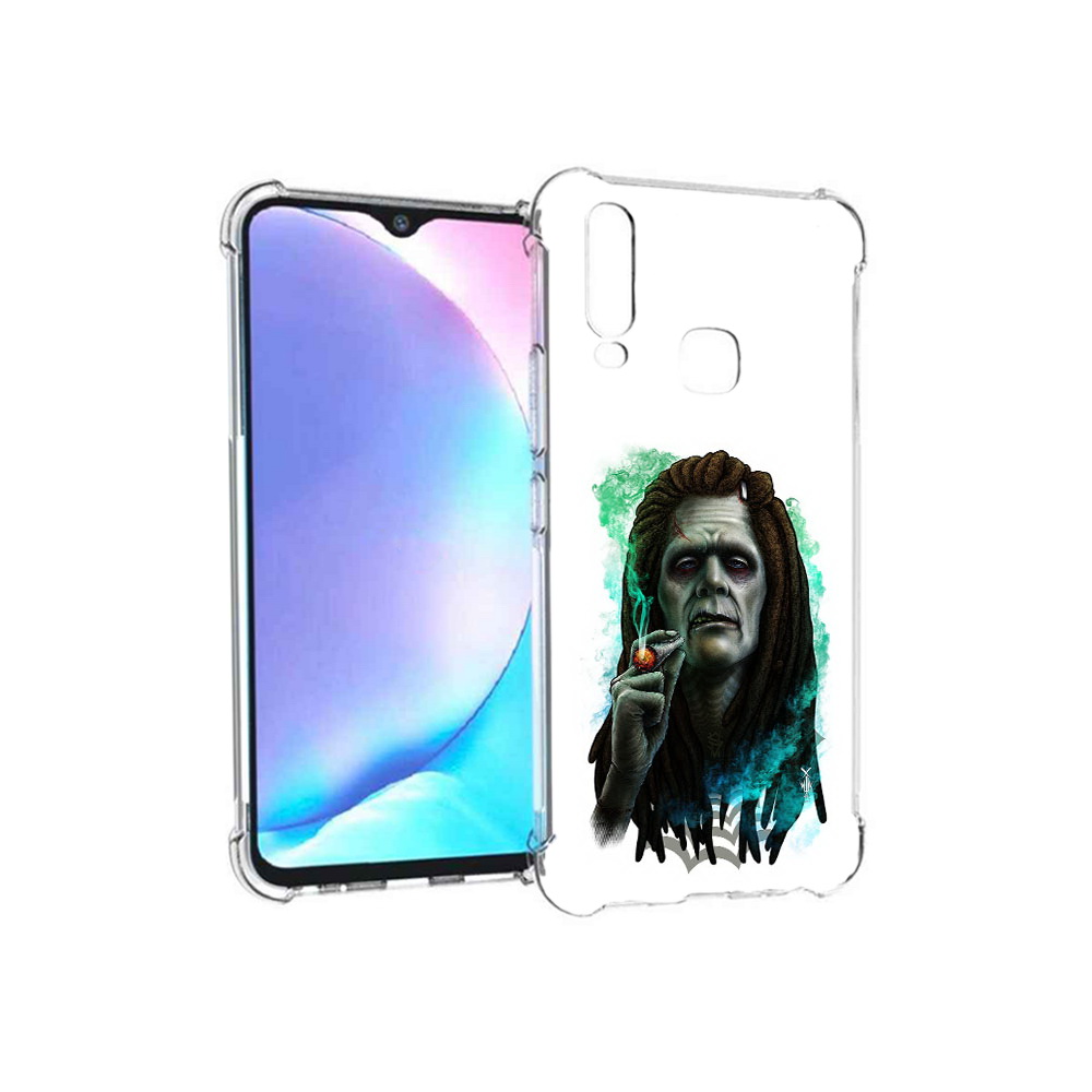 

Чехол MyPads Tocco для Vivo Y17 зеленый мужчина с сигаретой (PT136369.382.360), Tocco