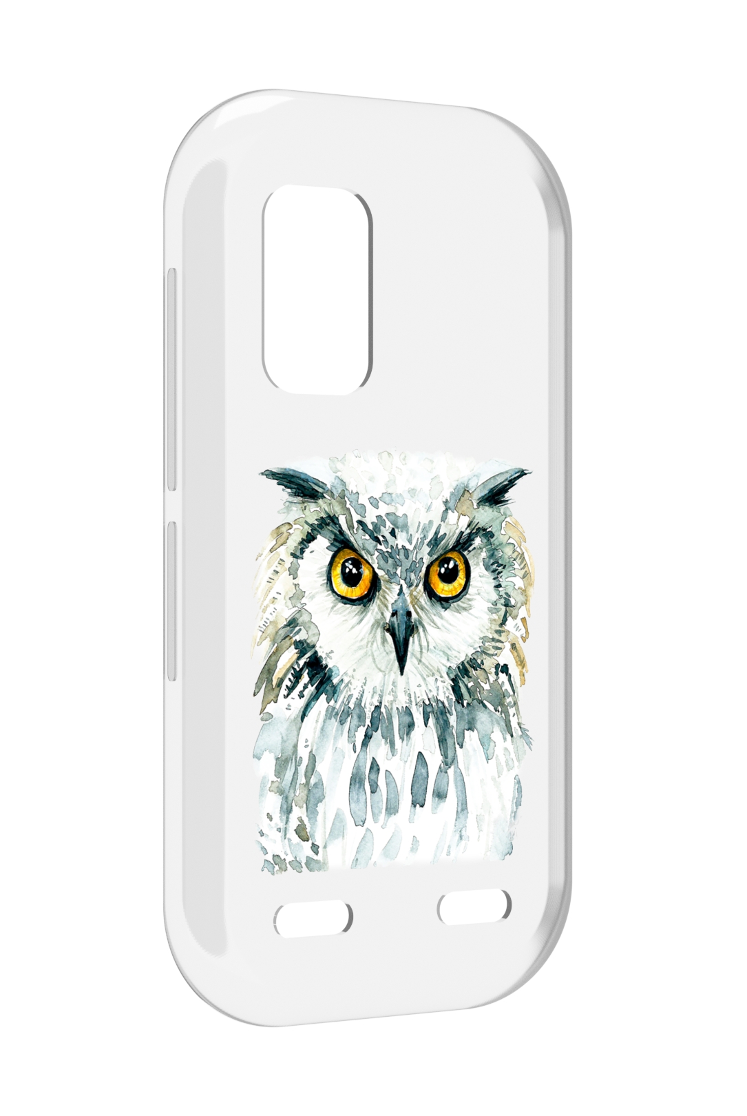 

Чехол MyPads Серьезная сова для UleFone Armor X10 / X10 Pro, Прозрачный, Tocco
