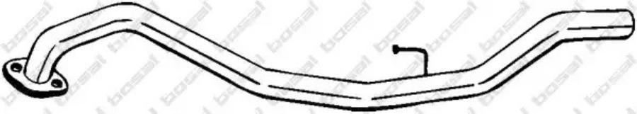 

BOSAL 440095 440-095 [854699] труба глушителя Opel Monterey3.2/3.1TD 24V 92-98 1шт