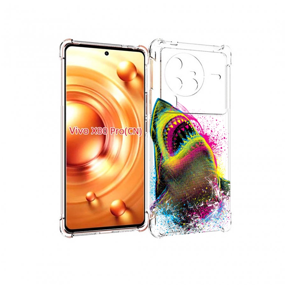 

Чехол MyPads челюсти-2 для Vivo X80 PRO, Прозрачный, Tocco