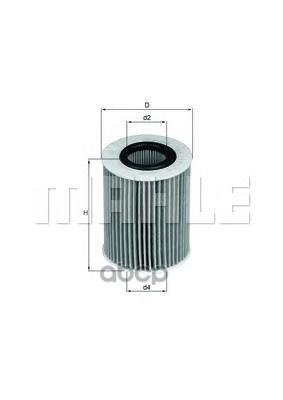 

Фильтр масляный KNECHT/MAHLE OX437D