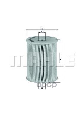 

Фильтр топливный KNECHT/MAHLE KX231D