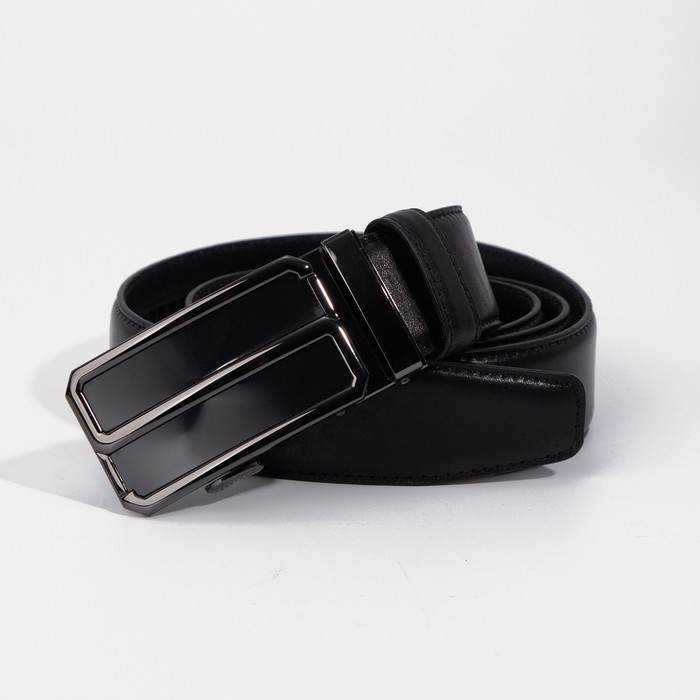 

Ремень мужской Black Tortoise Р00011936 чёрный, 110 см, Черный, Р00011936