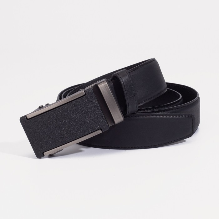 

Ремень мужской Black Tortoise Р00011936 чёрный, 115 см, Черный, Р00011936