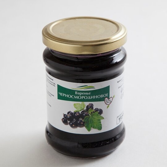 

Варенье ВкусВилл черносмородиновое 310 г