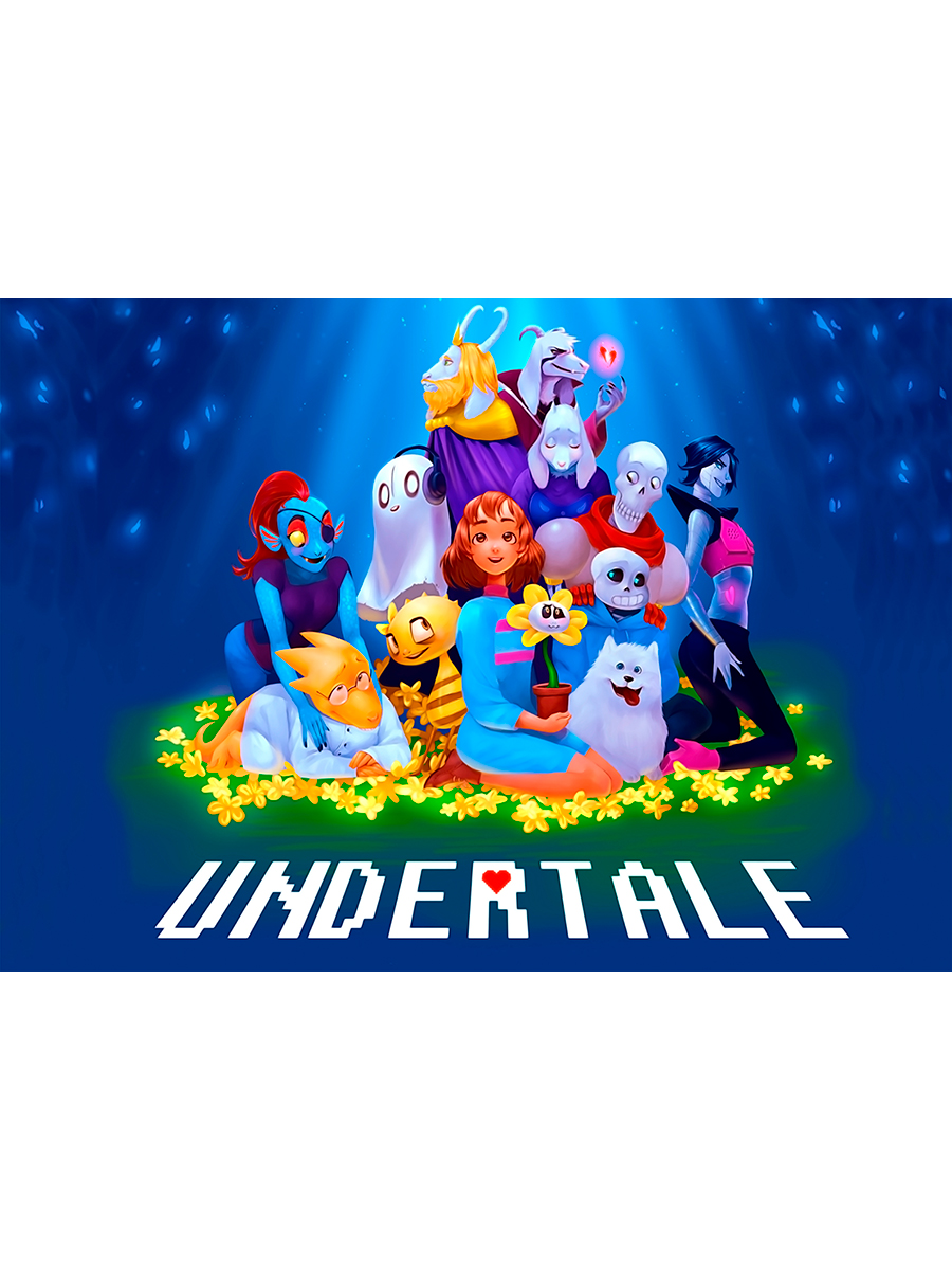 

Постер DRABS А3 Undertale