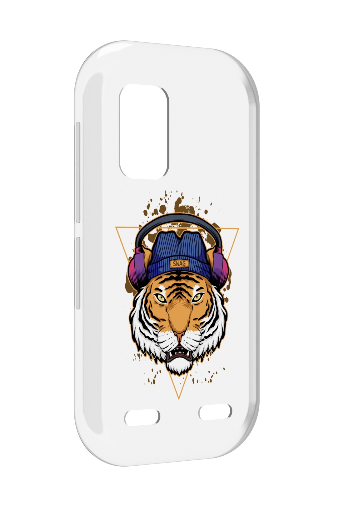 

Чехол MyPads Тигр-Свэг для UleFone Armor X10 / X10 Pro, Прозрачный, Tocco
