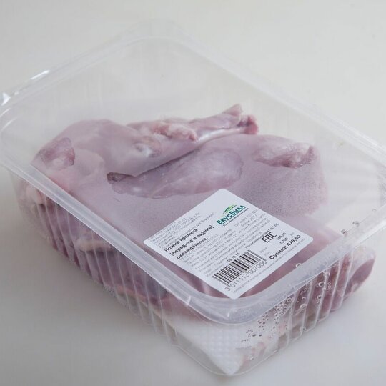 

Ножки кролика ВкусВилл охлажденные +-500 г