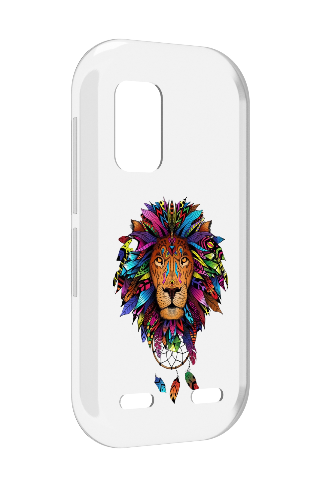 

Чехол MyPads Тотемный Лев для UleFone Armor X10 / X10 Pro, Прозрачный, Tocco