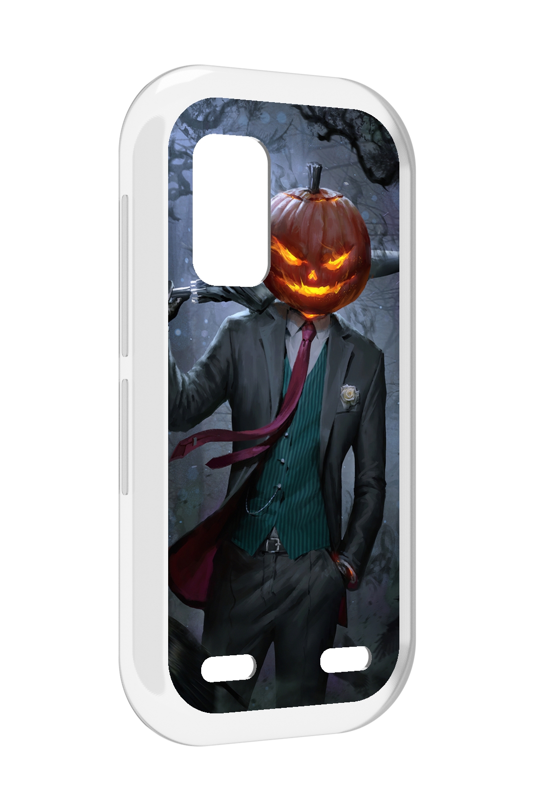 

Чехол MyPads Тыква-убийца для UleFone Armor X10 / X10 Pro, Прозрачный, Tocco