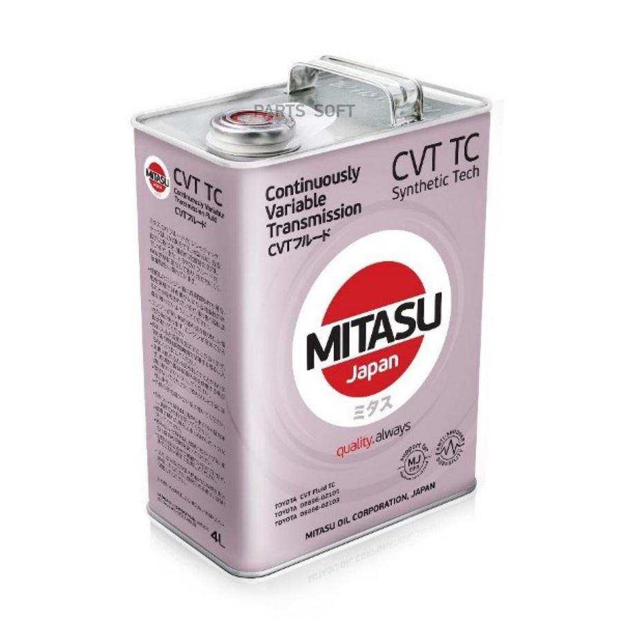 MITASU CVT FLUID TC Synthetic Tech (4л)