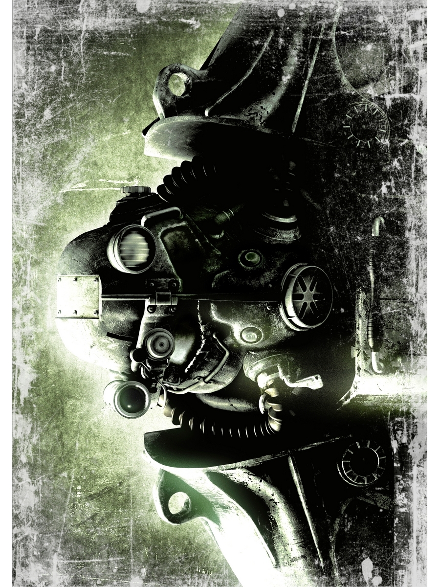

Постер DRABS А2 Fallout в противогазе