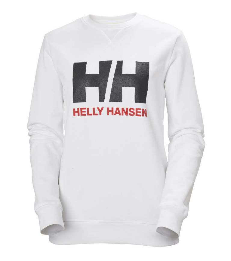 Свитшот Helly Hansen W HH LOGO CREW SWEAT для женщин, M, белый