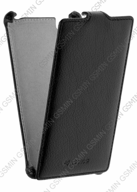 

Кожаный чехол для Fly IQ 4511 Tornado One Octa Armor Case (Черный)