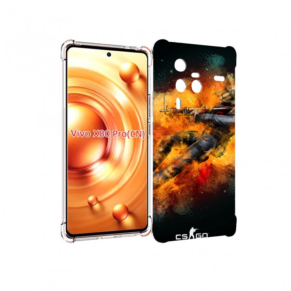 

Чехол MyPads CS-go Контр-террорист для Vivo X80 PRO, Прозрачный, Tocco