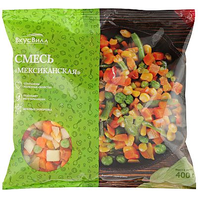 

Смесь ВкусВилл мексиканская свежемороженая