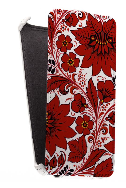 

Кожаный чехол для Fly IQ 4512 EVO Chic 4 Armor Case (Белый) (Дизайн 146)