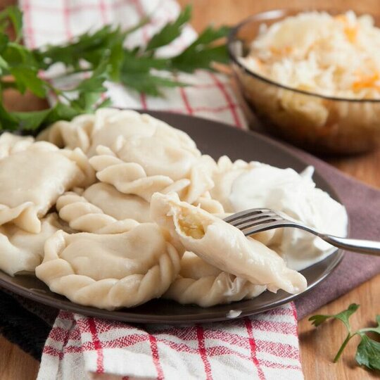 

Вареники ВкусВилл с картофелем и квашеной капустой