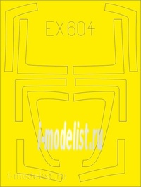 

EX604 Eduard 1/48 Маска для F/ A-18B/ D