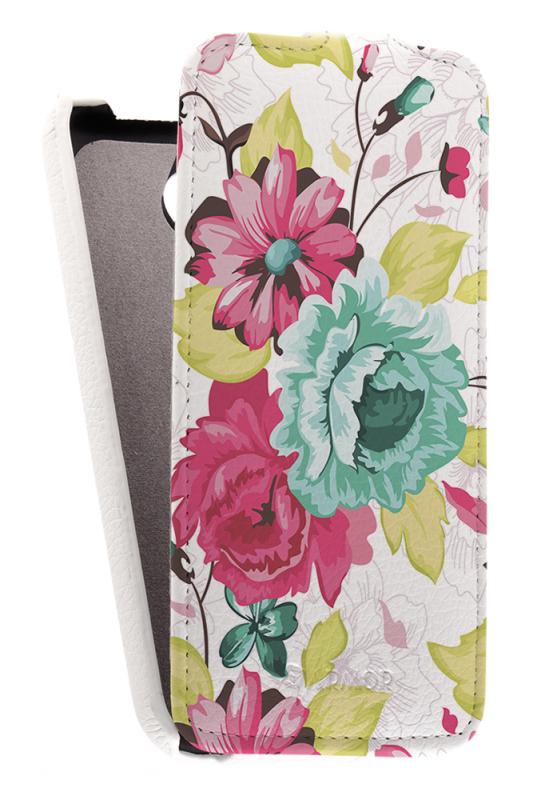 

Кожаный чехол для HTC Desire 510 Armor Case "Full" (Белый) (Дизайн 5/5)
