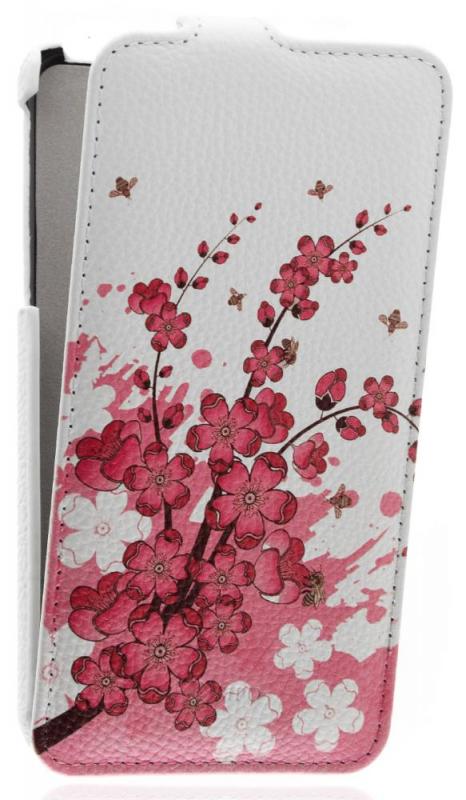 

Кожаный чехол для HTC Desire 816 Sipo Premium Leather Case - V-Series (White) (Дизайн 153), Разноцветный
