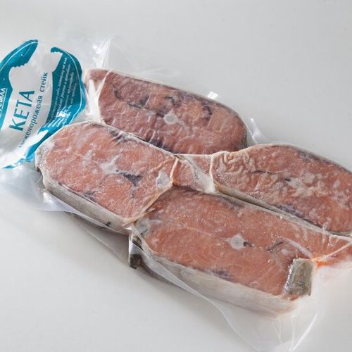 

Кета ВкусВилл свежемороженая стейк +-500 г